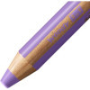 Stabilo woody 3 in 1 - Lilas pastel - Crayon de couleur - Pointe large - Tous supports