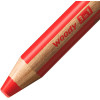 Stabilo woody 3 in 1 - Rouge - Crayon de couleur - Pointe large - Tous supports