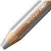 Stabilo woody 3 in 1 - Argent - Crayon de couleur - Pointe large - Tous supports