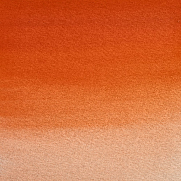Peinture aquarelle - Orange de Field - 418 - Extra-fine - Winsor et Newton - 14ml