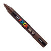 Marqueur Posca PC-5M marron foncé | pointe moyenne conique