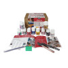 Coffret - peinture décorative tous supports - Pébéo - Déco - 10x45ml - Assortiment