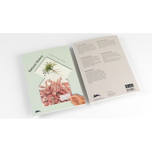 Cahier scrapbooking - Histoire naturelle - Cartes, enveloppes, autocollants - Pepin