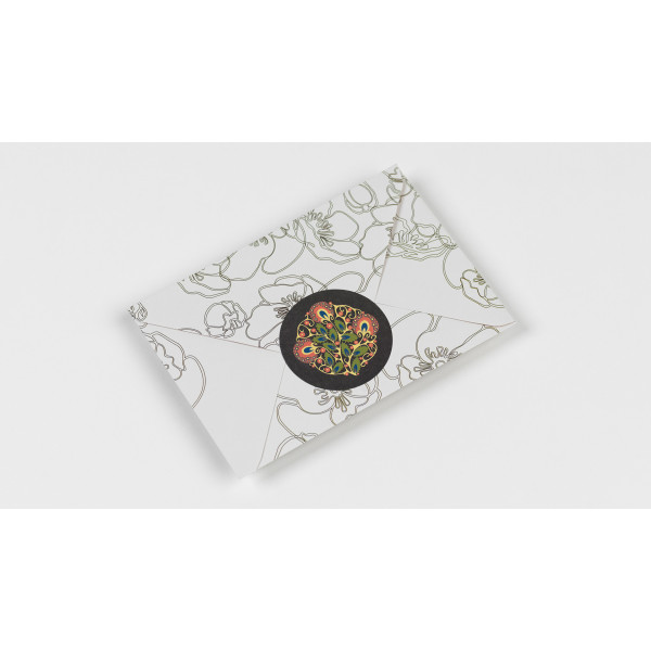 Cahier scrapbooking - Art Nouveau - Cartes, enveloppes, autocollants - Pepin
