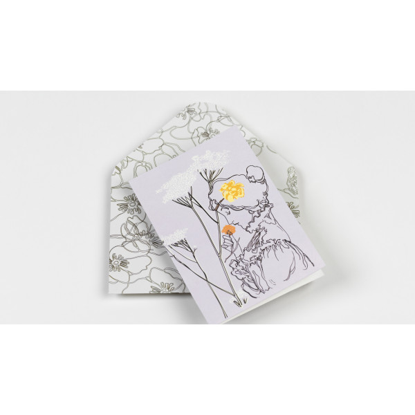 Cahier scrapbooking - Art Nouveau - Cartes, enveloppes, autocollants - Pepin