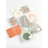 Coffret de correspondance - Papier à lettres + enveloppes + autocollants - Cartes anciennes