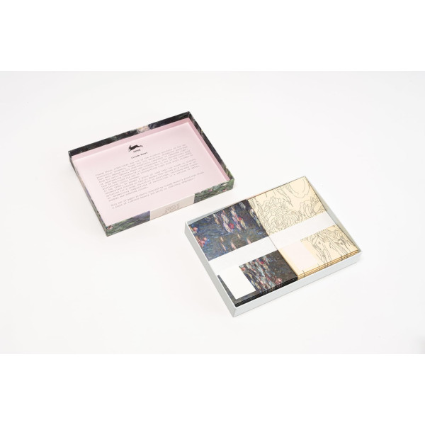 Coffret de correspondance - Papier à lettres + enveloppes + autocollants - Claude Monet