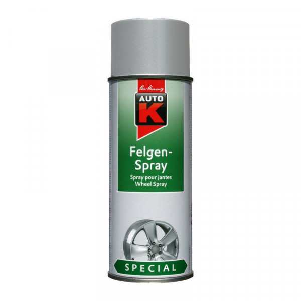 photo-Bombe de peinture gris pour jantes voiture Auto K 400ml