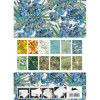 Papiers créatifs - Œuvres de Van Gogh - Scrapbooking - 12 feuilles - 50x70cm