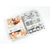 Papiers créatifs - Papillons japonais - Scrapbooking - 12 feuilles - 50x70cm