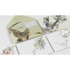 Cahier scrapbooking - Illustrations japonaises - Cartes, enveloppes, autocollants - Pepin
