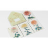 Cahier scrapbooking - Illustrations japonaises - Cartes, enveloppes, autocollants - Pepin