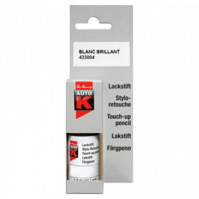 photo-Stylo de retouche pour carrosserie de voiture - Multi-marques - Blanc brillant - Auto K