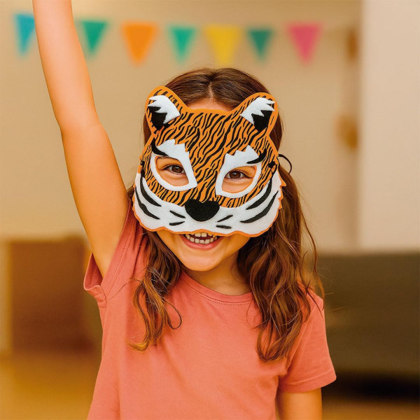 Feutrine - Assortiment imprimés animaux - A4 - 10 feuilles - Loisirs créatifs - Apli Kids