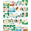 Coloriage - Dinosaures - 5 feutres + 20 illustrations - Dès 3 ans - Apli Kids