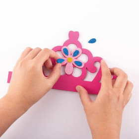 Kit pour créer un déguisement de princesse - Baguette, cape, couronne - Dès 3 ans - Apli Kids