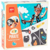 photo-Kit pour créer un déguisement de Pirate - Chapeau, épée, gilet - Dès 3 ans - Apli Kids