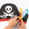 Kit pour créer un déguisement de Pirate - Chapeau, épée, gilet - Dès 3 ans - Apli Kids