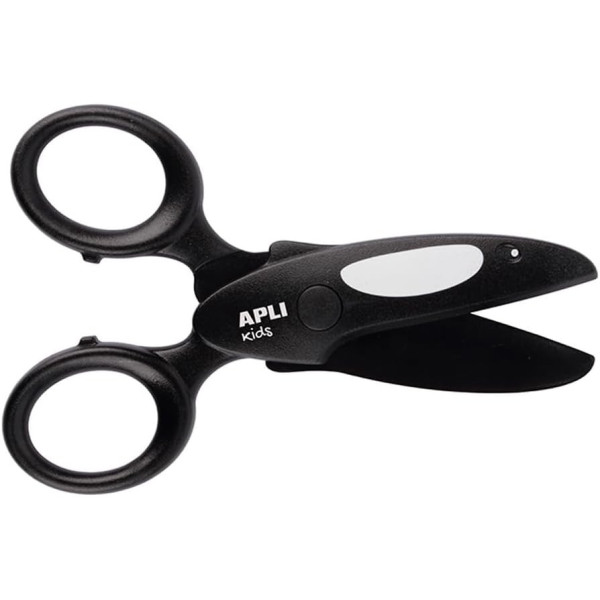 photo-Ciseaux - Pour enfant - Dès 2 ans - Maternelle - Forme d'orque - Ergonomique - Apli Kids