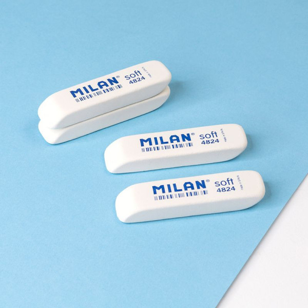 Gomme - Blanche - Rectangulaire - Caoutchouc synthétique - Milan