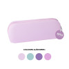 photo-Trousse - Rectangulaire - Paillettes - Rose - Vert - Violet - Silicone - Apli