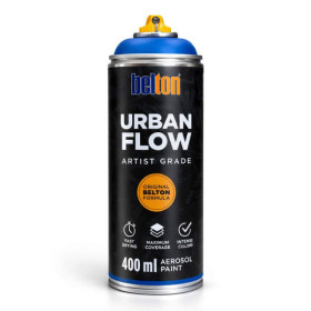 photo-Bombe de peinture - Bleu moyen - Belton - Urban Flow - 400ml - Haute couvrance