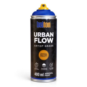 photo-Bombe de peinture - Bleu outremer - Belton - Urban Flow - 400ml - Haute couvrance