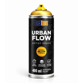 photo-Bombe de peinture - Or - Belton - Urban Flow - 400ml - Haute couvrance