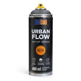 photo-Bombe de peinture - Gris anthracite - Belton - Urban Flow - 400ml - Haute couvrance