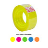 photo-Rubans adhésif transparent 19mmx20m couleurs fluo