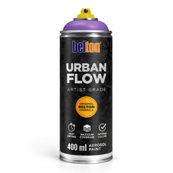 photo-Bombe de peinture - Groseille - Belton - Urban Flow - 400ml - Haute couvrance