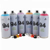 Lot 6 Bombes peinture PASTEL + 10 Caps assortis | Artmania