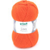 photo-Pelote de laine - Orange - 11 - 100% acrylique - 3,5/4,5 mm - Gründl - Lisa Premium