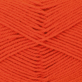Pelote de laine - Orange - 11 - 100% acrylique - 3,5/4,5 mm - Gründl - Lisa Premium