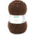 photo-Pelote de laine - Chocolat - 23 - 100% acrylique - 3,5/4,5 mm - Gründl - Lisa Premium