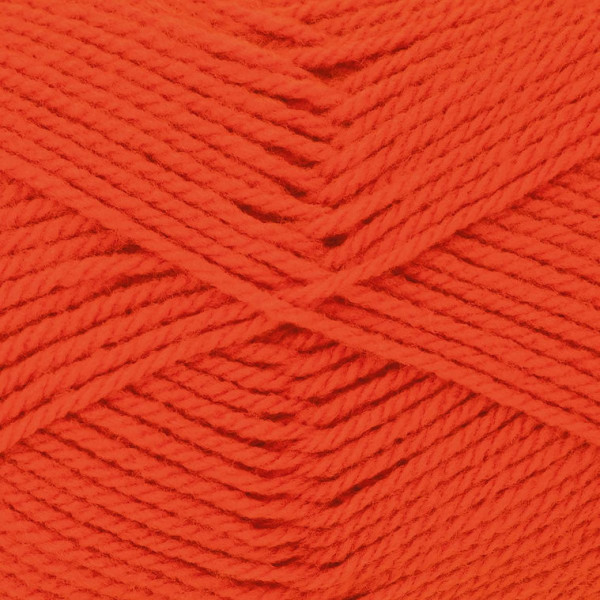10 pelotes de laine - Orange - 11 - 100% acrylique - 3,5/4,5 mm - Gründl - Lisa Premium