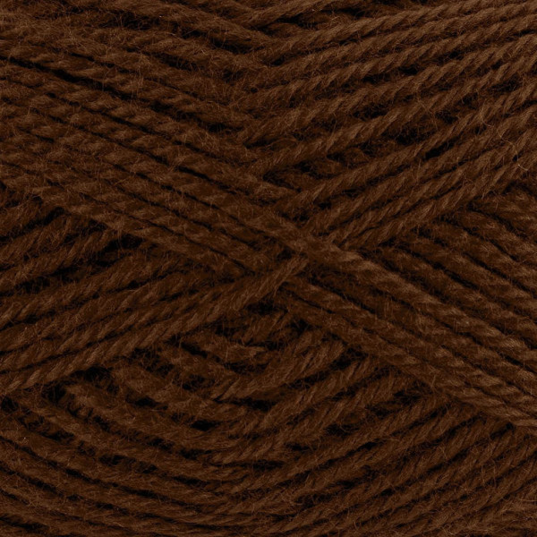 10 pelotes de laine - Chocolat - 23 - 100% acrylique - 3,5/4,5 mm - Gründl - Lisa Premium