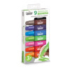 photo-Peinture gouache - Bâtons - 9 couleurs - Lavable - Scolaire - Loisirs créatifs - Dès 3 ans