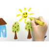 Peinture gouache - Bâtons - 9 couleurs - Lavable - Scolaire - Loisirs créatifs - Dès 3 ans