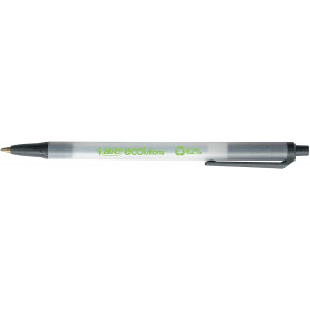 photo-Stylo à bille - Noir - BIC - Rétractable - Plastique recyclé - Ecolutions