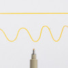 Feutre - Pointe fine - 0,5mm - Jaune - Pigma Micron 08 - Sakura - Dessin