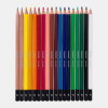 Crayons de couleur - 12 + 6 couleurs - Boîté métallique - Coloriage - Enfant - Bruynzeel
