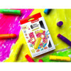 Peinture gouache - Bâtons - 6 couleurs néon - Enfant - Loisirs créatifs - Bruynzeel