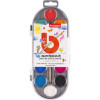 photo-Peinture à l'eau - Palette de 12 couleurs - Pinceau inclus - Enfant - Scolaire - Bruynzeel