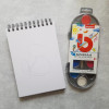 Peinture à l'eau - Palette de 12 couleurs - Pinceau inclus - Enfant - Scolaire - Bruynzeel