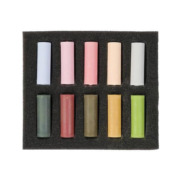 Pastels - Tendres - Nuances assorties - 10 demi-pastels - Rembrandt