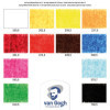 Pastels - Tendres - Assortiment - Set débutant - 12 pastels - Van Gogh