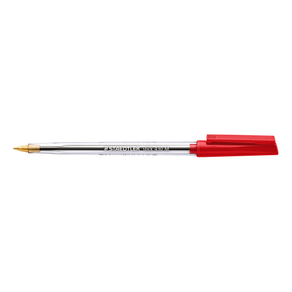 Stylo à bille - Rouge - Pointe médium - Staedtler