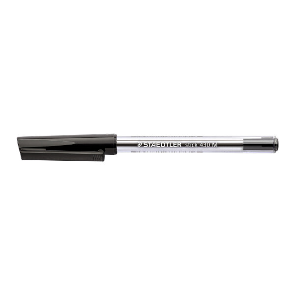 Stylo à bille - Noir - Pointe médium - Staedtler