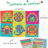 Jeu créatif - Mosaïque à coller - 6 tableaux à créer - Dès 3 ans - Loisirs créatifs enfant